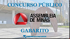 Gabarito e resultado concurso AL-MG 2023 
